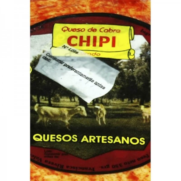 Queso Chipi con corteza con pimentón