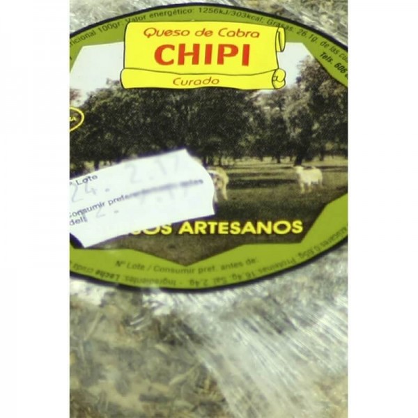 Queso Chipi con corteza a las finas...