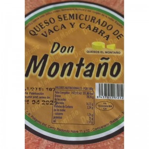 Queso Don Montaño Cabra-Vaca 2