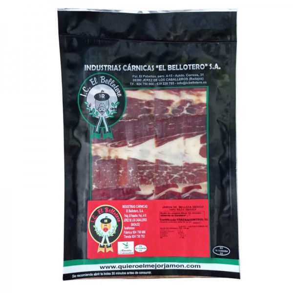 Jamón de Bellota 50% Ibérico Cortado...